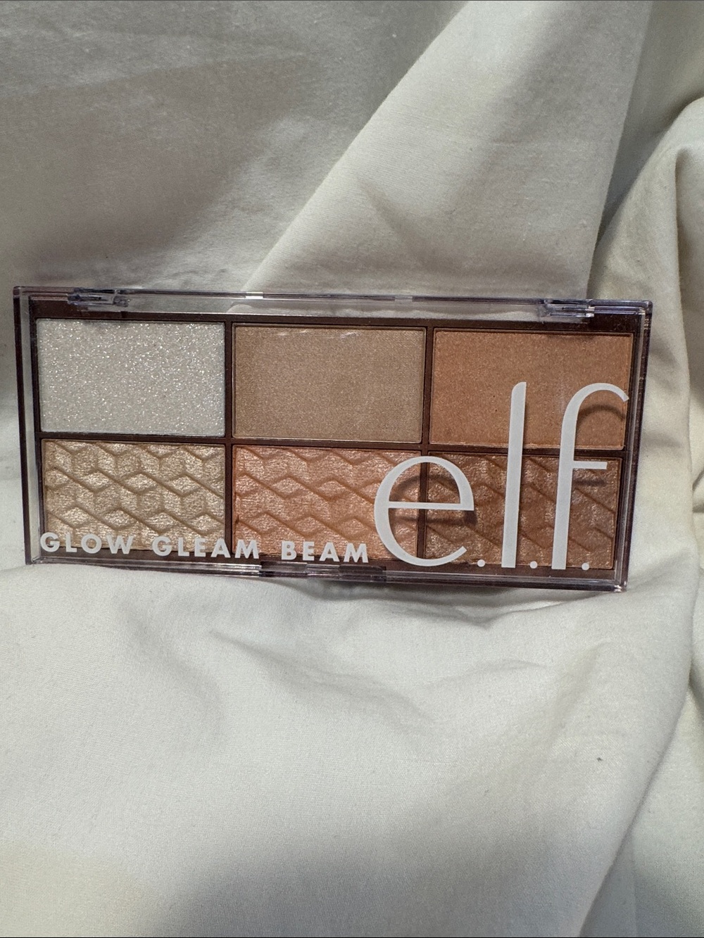 ELF Glow Gleam Beam Eyeshadow Palette - Champagne, Gold, Bronze, Copper